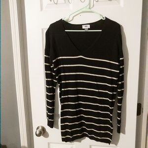 Black Stripe Sweater